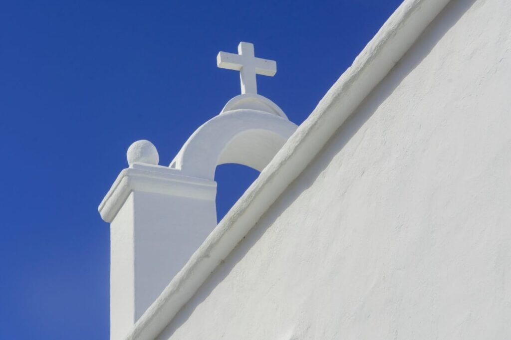 Close-up Photo of a Greek Orthodox Church